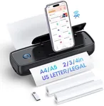 Portable-Printer with phone holder,