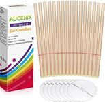 Natural Ear Candles 16 Pcs, Aucenix