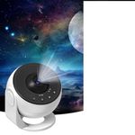 Upgrade Galaxy Projector, Home Planetarium Projector Lamp LED Space Galaxy Lamp Room Decor for Kids Adults with 13 Planet Discs, Nebula/Moon/Night Light Star Projector with Timer