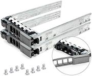 WUYILED {2pcs Pack}2.5" Hard Drive Caddy Tray for Dell PowerEdge Server - T440 T640 R330 R430 T430 R630 T630 R730 R730XD R830 R930 for G176J and 0G176J(G176J-2PCS)