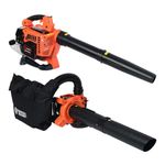 28cc 3-in-1 Petrol Leaf Blower, Vacuum, Mulcher & Shredder