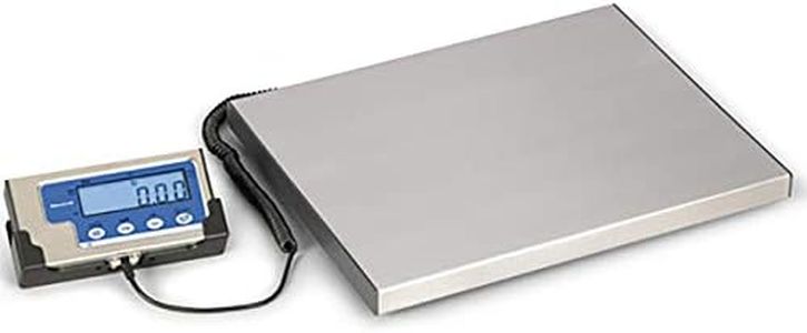 Salter-Brecknell LPS150 Portable Shipping Scale with LCD Display, 12" Length x 15" Width x 1" Height, 150lbs Capacity