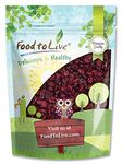 Dried Cranberries, 2.5 Pounds – Raw, Kosher, Vegan, Lightly Sweetened and Coated with Sunflower Oil, Unsulfured, Bulk