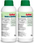 Pack of 2-1 Litre Gallup Home & Garden Weed Killer - Glyphosate Commercial Industrial Strength Concentrated Herbicide Weed Killer for Effective Annual & Perennial Grass & Broad Leaved Weeds