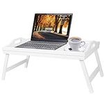 Breakfast Tray Table with Folding L