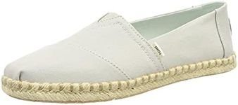 TOMS Women's Classic Canvas Slip-On,Ash,6.5 M US