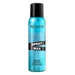 Redken Hair Spray, Spray Wax Invisible Texture Mist, High Impact Finishing Spray-Wax, Adds Volumizing Body, Dimension & Tames Flyaways, Medium Control, For All Hair Types, 165 G