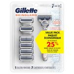 Gillette Skinguard Mens Razor, Includes 1 Handle, 7 Razor Blade Refills