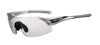 Tifosi Unisex Adult Podium XC Fototec Light Night Lens Sunglasses - Silver/Gunmetal, One Size