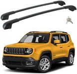 FLYCLE Roof Rack Cross Bars for 2015-2024 Renegade with Lock, Aluminum Car Cargo Crossbars Rooftop Luggage Kayak Bicycles Surfboard Snowboard