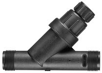 Gardena Sprinkler System Pressure Regulator: Pressure regulator for a maximum constant water pressure of 3.1 bar, accessory to balance out fluctuating pressure in garden irrigation (8200-20)