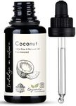 Aroma Tierra Fractionated Coconut Oil (MCT) Liquid - 100% Pure, Organic, Food Grade, Carrier Oil - Face, Skin, Hair, Aromatherapy - 30ml