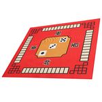 Yardwe Mahjong Tablecloth Tablecloths Tile Table Cloth Mahjong Table Protective Mat Protective Mat for Tabletop Mahjong Mat Anti-slip Table Cover Tabletop Mat Microfiber Table Mat Square