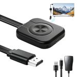 Chromecast Google Chromecast Device for TV Wireless Display Dongle Adapter for iPhone Android Windows, 4K Wireless HDMI Screen Mirroring Projector Support DLNA/AirMirror/Airplay/Miracast