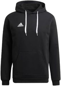 adidas performance Felpa con Cappuccio, Black, L Men's