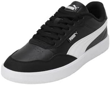 Puma Unisex-Adult Court Ultra Lite Black-White-Silver Sneaker - 9 UK (38937102)
