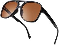 FEISEDY Retro 70s Aviator Sunglasse