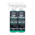Chemical Guys New Car Smell Premium Air Freshener and Odor Eliminator, Long-Lasting Scent, Great for Cars, Trucks, SUVs, RVs & More, 473 ml (2 Pack)
