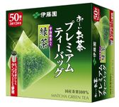 Itoen Ryokucha Green tea Matcha Blend Premium bag Pack of 50 (japan import)