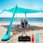 Beach Tent Sun Shelter UPF50+, 10x1