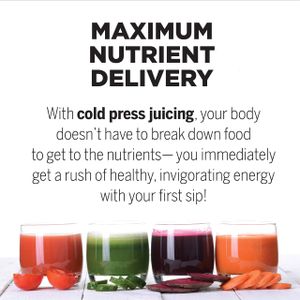 Omega Cold Press Juicer – Compact Slow Masticating Extractor