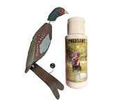 HuntEmUp Ultimate Pheasant Hunting Training Scent - Pheasant Dog Training Scent with Realistic Pheasant Dummy Included for Effective Bird Dog Training