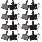 PIAOPIAONIU 8 Pairs Bike Brake Pads Bicycle Disc Brake Pad Compatible with Mountain Bike