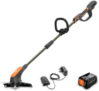 Flymo 18V UltraTrim 300 Cordless Grass Trimmer – Powerful & Lightweight with 30cm Cutting Width, Adjustable Handle & Precision Edging – Battery & Charger Included