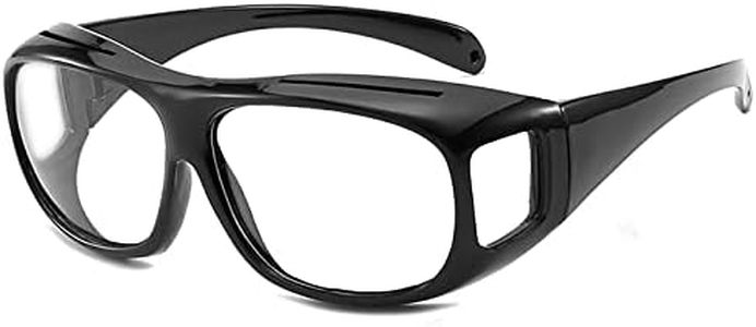 SHEEN KELLY Anti Blue Rays Glasses Fit Over Glasses Wrap Arounds Goggles Blue Light Blocking Reflection for computer Games Glasses TV