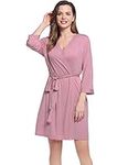 Amorbella Soft Bamboo Viscose Robe 