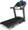Horizon Fitness 7.4 AT Studio Series 3.5 HP Smart Treadmill with Bluetooth and Incline, Heavy Duty Folding Treadmill 350lbs Weight Capacity, Pro Running Machine for Home Exercise and Running with Apps