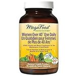 MegaFood Women's Daily Vitamins Multivitamins Supplements for Womens over 40 Plus | One a Day Woman's Health Zinc Iron Vitamin C Vegan Multivitamins and Supplements for Womens Her Adults | 72 Tablets