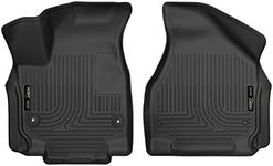 Husky Liners Weatherbeater Floor Mats | Fits 2017 - 2024 Chrysler Pacifica; 2020 - 2024 Chrysler Voyager | Front Row, 2-pc Black - 13011