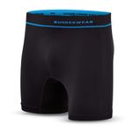 Runderwear Men's Running Underwear ❘ Unlock Your Potential with Moisture Wicking Boxer Briefs, Technical Anti-Chafe Fabric, Claim Your Hidden Advantage with Compression Performance Shorts for Men