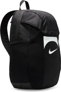 NIKE Unisex Academy Storm-fit Backpack, Black/Black/White, 30L, Soccer