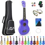 Amdini 21 inch Soprano Ukulele Bass