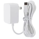 LEFXMOPHY Charger for VAVA Baby Monitor Handheld Screen Parent Unit 5V Power Cord UL Aadpter with 5ft White Cable (Not for Cam)