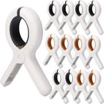 JR 12 Pack Beach Towel Clips, Plast