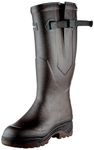 Aigle Unisex Wellington Boots, Hunting Boots, Brown Brun, 9 UK