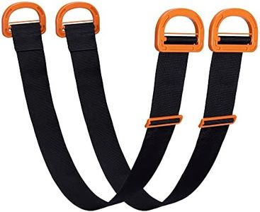 Navaris Lifting Straps Set For Moving Furniture - Set Of 5 - Lifting Assist Straps For Heavy Loads And Furniture - Hook and Loop Straps with Buckle