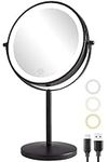 ALHAKIN Rechargeable Makeup Mirror 