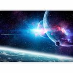 murando Photo Wallpaper Cosmos Galaxy 200x140 cm / 79" x 56" Non-Woven Premium Art Print Fleece Wall Mural Decoration Poster Picture Design Modern Sterne Solar System Universum Space b-C-10047-a-a