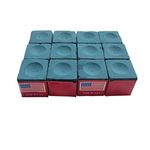 Imperial Master 18-319 Billiard/Pool Cue Chalk Box, 12 Cubes, Blue