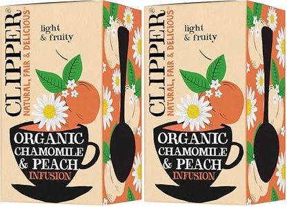 Clipper Chamomile & Peach 20Teabags (Pack of 2)