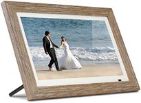 Aluratek 13" Distressed Wood Digita