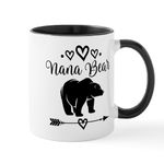 CafePress Nana Bear Grandma Gift Mugs 11 oz (325 ml) Ceramic Coffee Mug