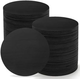 TOPZEA 100 Pcs Billiard Pool Table Leg Shims, 3" Diameter Rubber Pool Table Foot Pads Pool Table Leveler Leveling Kit for Pool Table Furniture, Billiards Table Accessory, Black, 0.06" Thickness