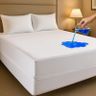Heaven High Premium Waterproof Mattress Encasement – Bed Bug & Dust Mite Proof, King Size Zipped Mattress Protector (150x200+30 cm)