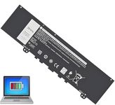 F62G0 Battery Replacement for Dell Inspiron 13 7000 2,P83G P83G001 P91G001 P91G P87G 39DY5 039DY5 13 5370 7370 7373 7380 7386 13MF Vostro 5370RPJC3 0RPJC3[11.4V 38Wh]