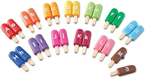 Learning Resources Smart Snacks Alpha Pops, 26 Pieces, Age 2+, Toys for Toddlers, Toddler Alphabet, Learning ABC, Learning Toys, Easter Basket Stuffers